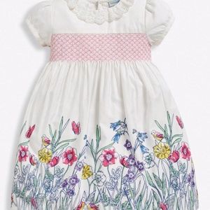 GIRLS' MEADOW FRILL COLLAR PARTY DRESS FROM